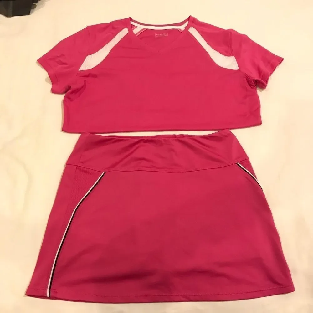 Pink Tennis Outfit